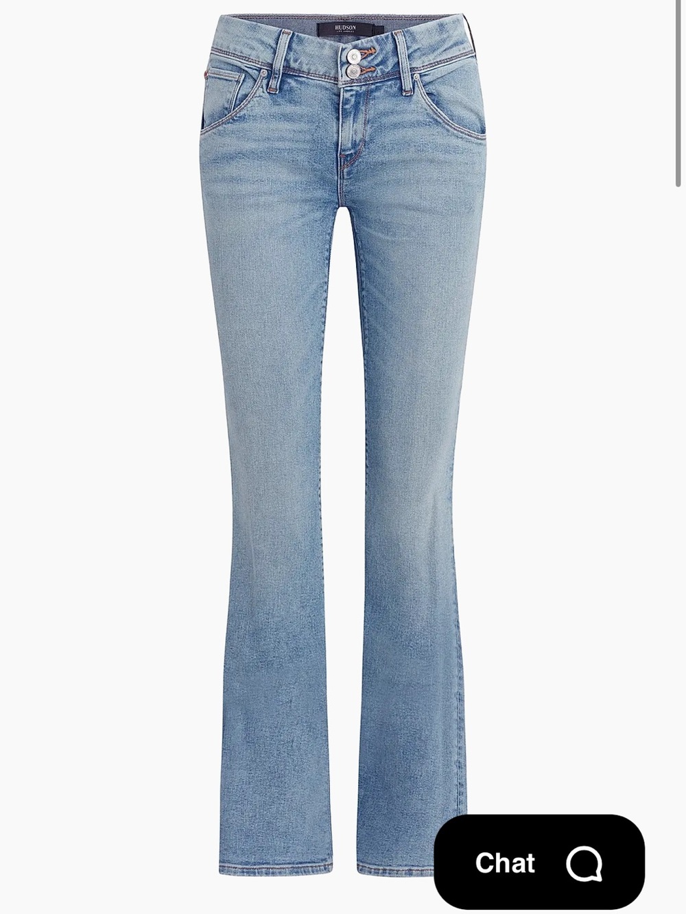 Hudson Beth baby bootcut mid rise jeans